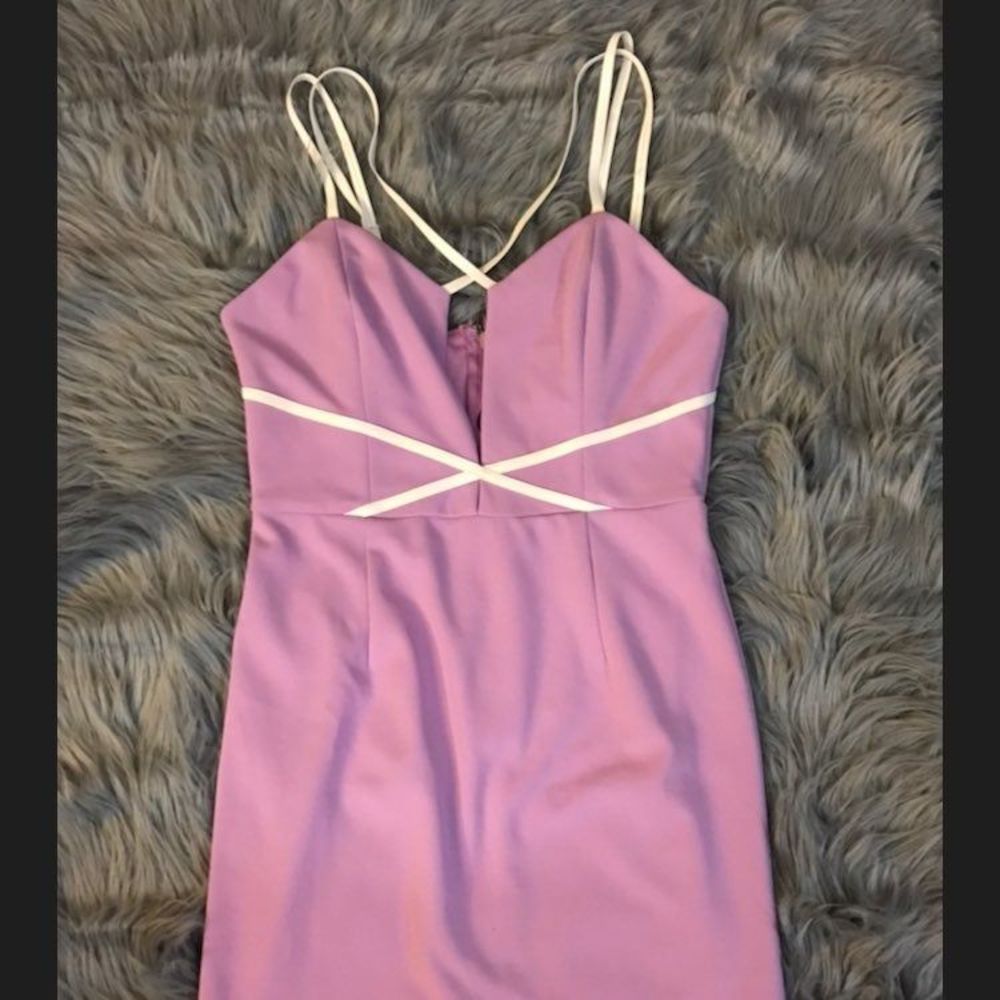 Lavender Mini Dress
